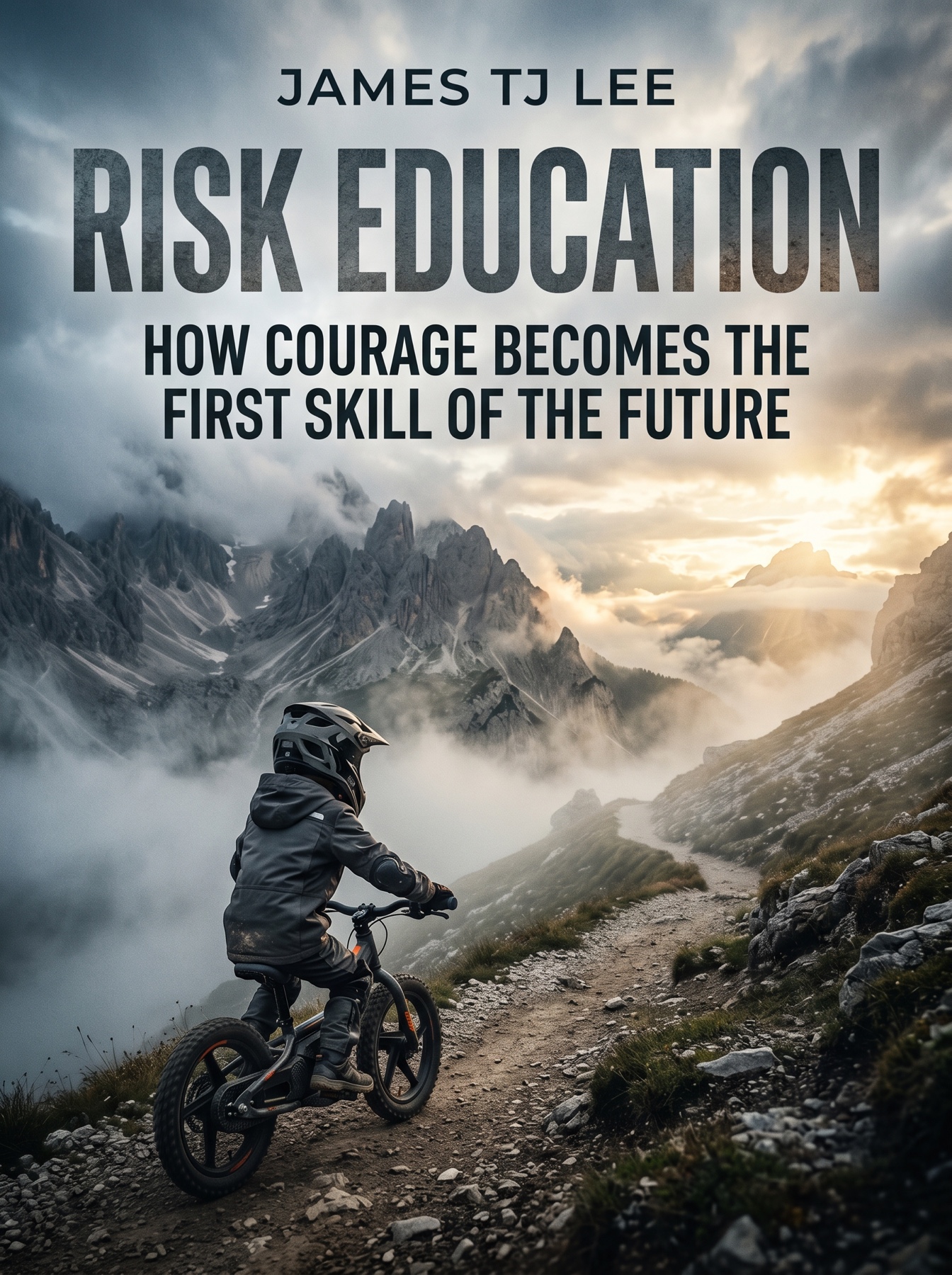 James TJ Lee 英文新書《Risk Education: How Courage Becomes the First Skill of the Future》封面