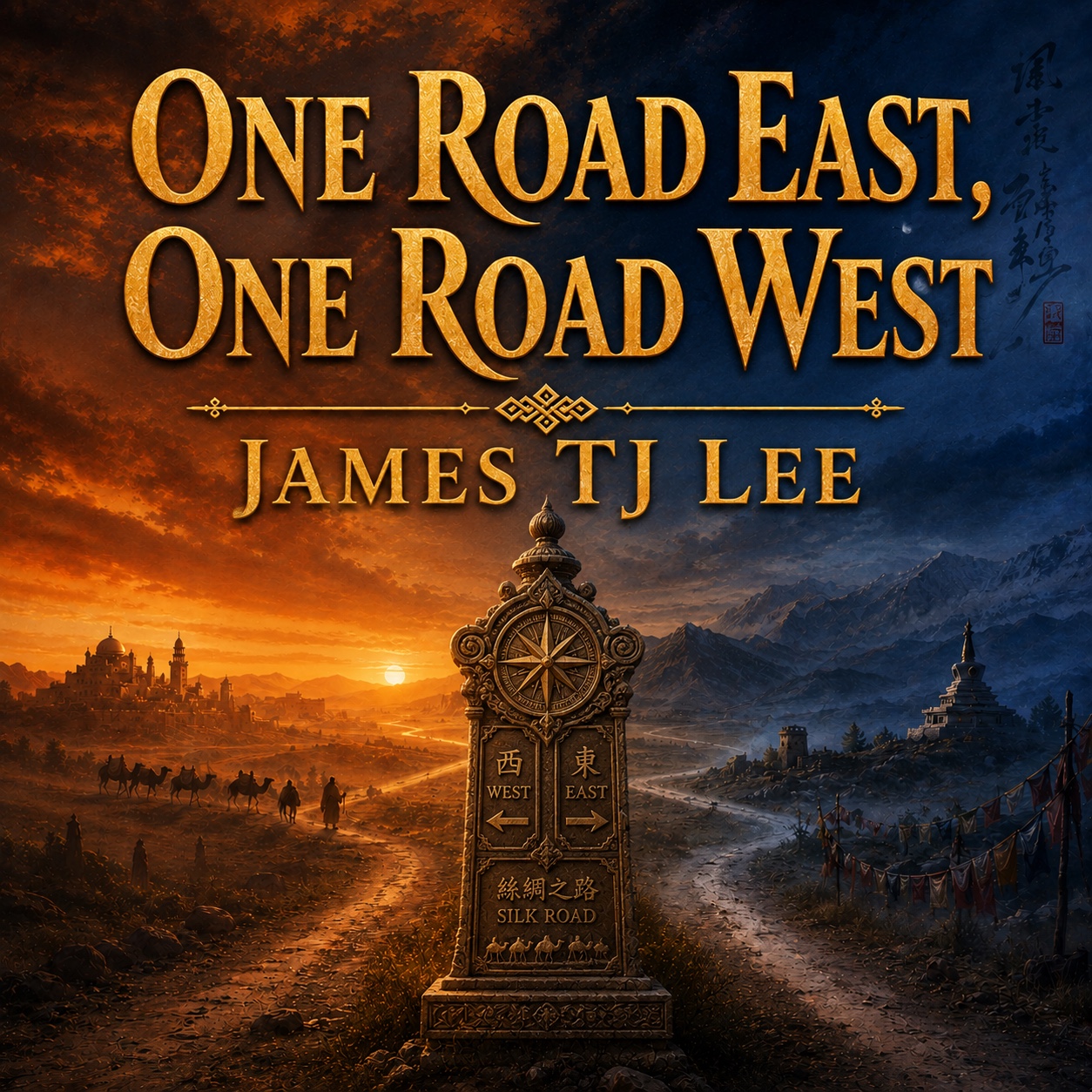 Official cover artwork for One Road East, One Road West by James TJ Lee